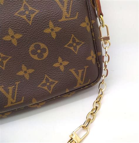 louis vuitton pochette on chain|Louis Vuitton chain men's.